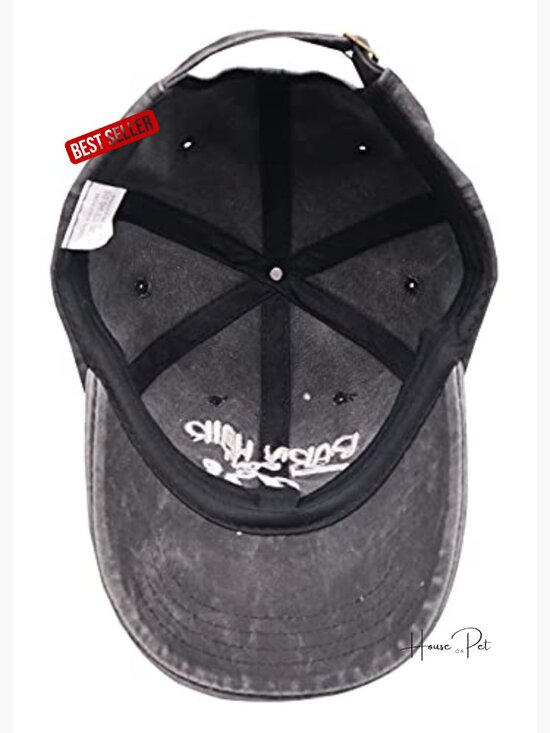 Vintage Cotton Denim Baseball Cap Adjustable Unisex